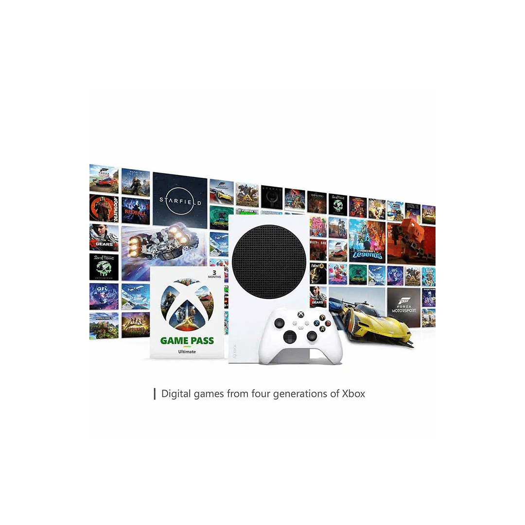 Xbox Series S 512GB with 3 Month GamePass Ultimate in Qatar Xbox Series S 512GB with 3 Month GamePass Ultimate in Qatar